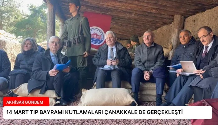 14 MART TIP BAYRAMI KUTLAMALARI ÇANAKKALE’DE GERÇEKLEŞTİ