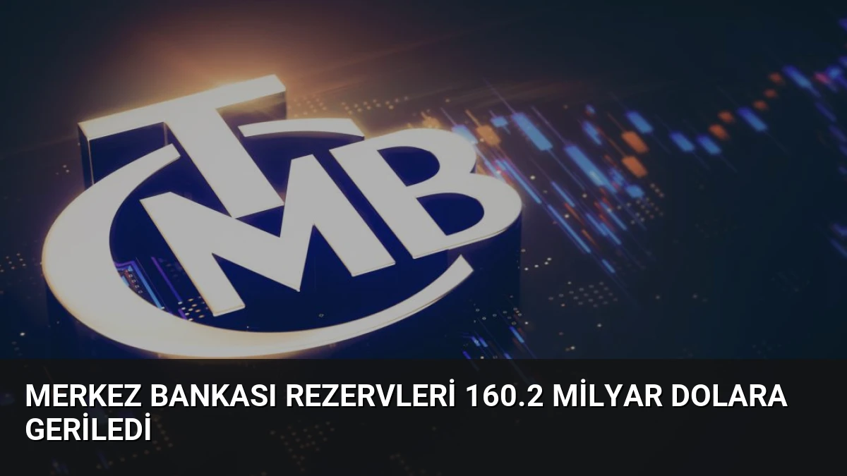 Merkez Bankası Rezervleri 160.2 Milyar Dolara Geriledi