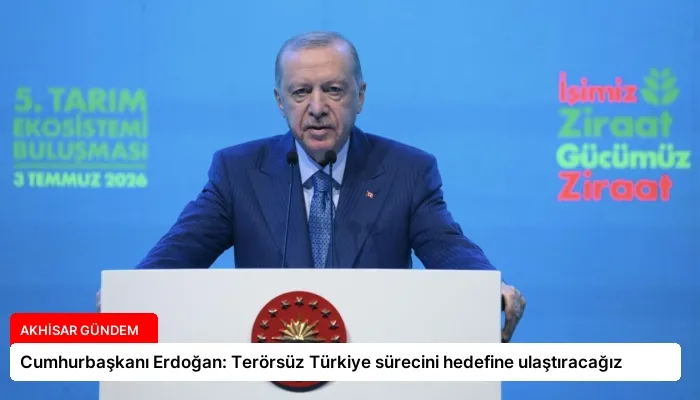 Cumhurbaşkanı Erdoğan: Terörsüz Türkiye sürecini hedefine ulaştıracağız