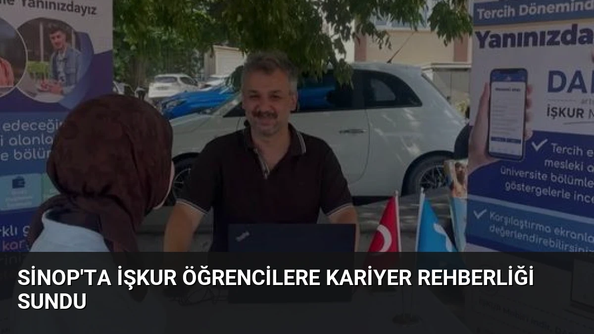 Sinop’ta İŞKUR Öğrencilere Kariyer Rehberliği Sundu