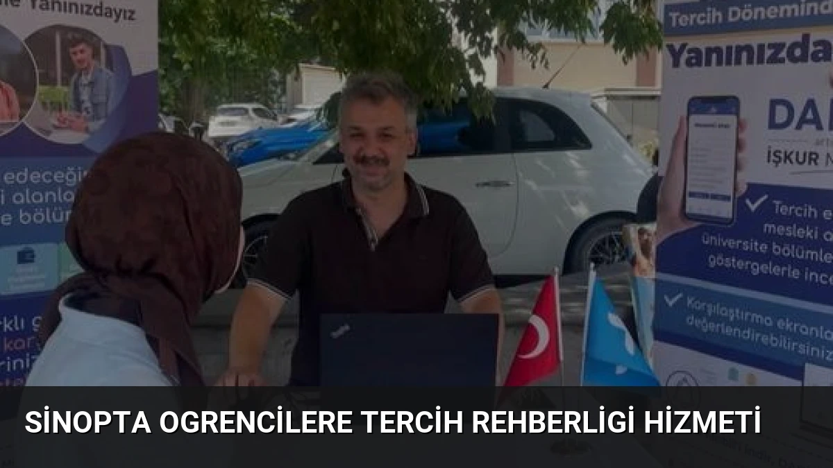 Sinopta Ogrencilere Tercih Rehberligi Hizmeti