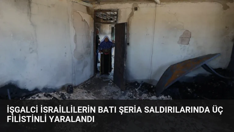 İşgalci İsraillilerin Batı Şeria Saldırılarında Üç Filistinli Yaralandı