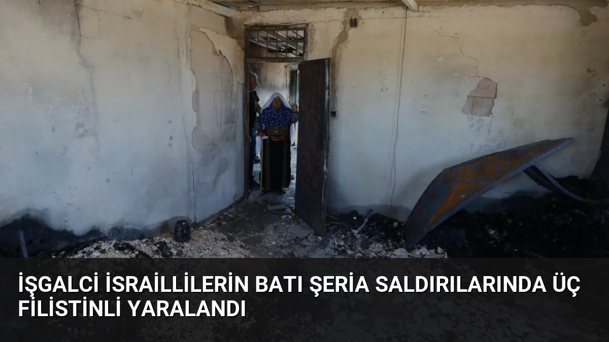 İşgalci İsraillilerin Batı Şeria Saldırılarında Üç Filistinli Yaralandı