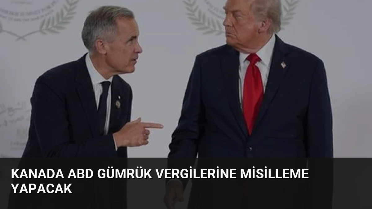 Kanada ABD Gümrük Vergilerine Misilleme Yapacak
