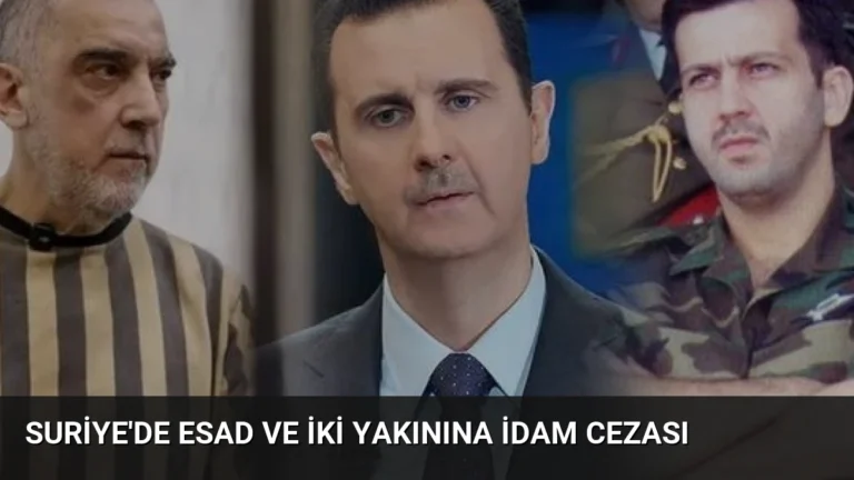 Suriye’de Esad ve İki Yakınına İdam Cezası