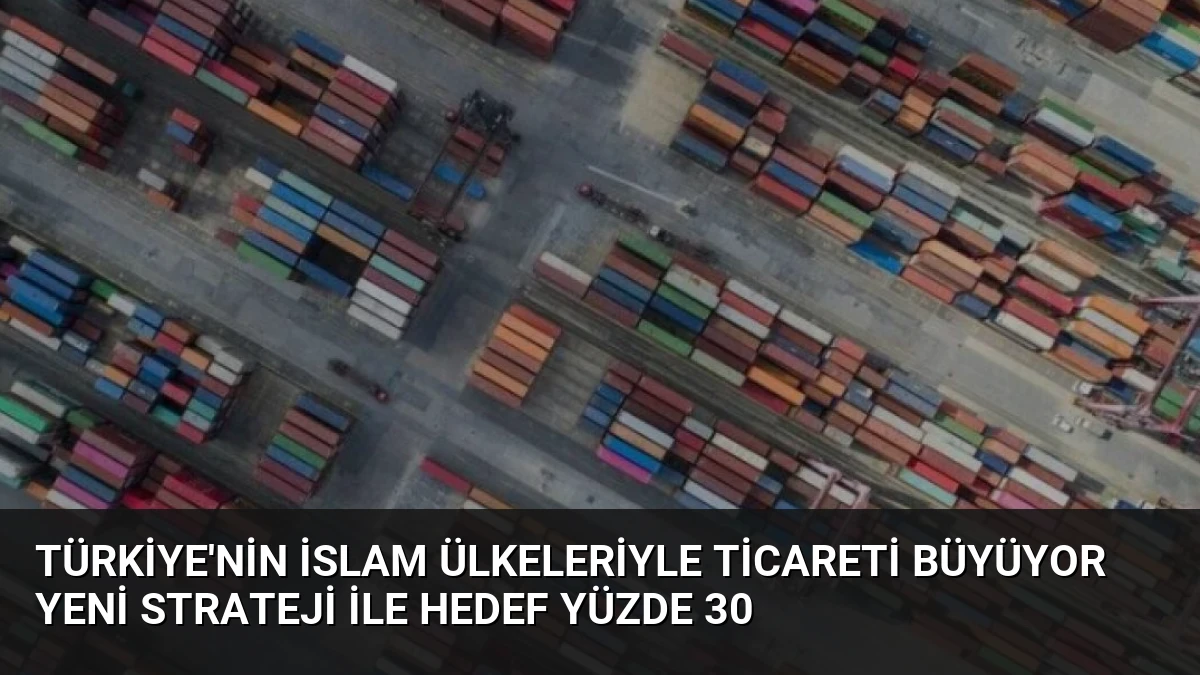 Türkiye’nin İslam Ülkeleriyle Ticareti Büyüyor Yeni Strateji İle Hedef Yüzde 30