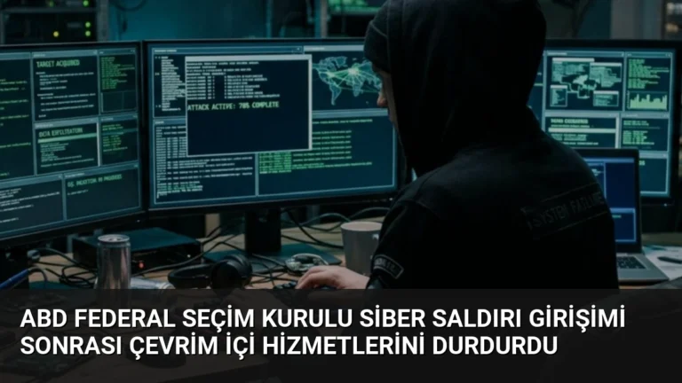 ABD Federal Seçim Kurulu Siber Saldırı Girişimi Sonrası Çevrim İçi Hizmetlerini Durdurdu