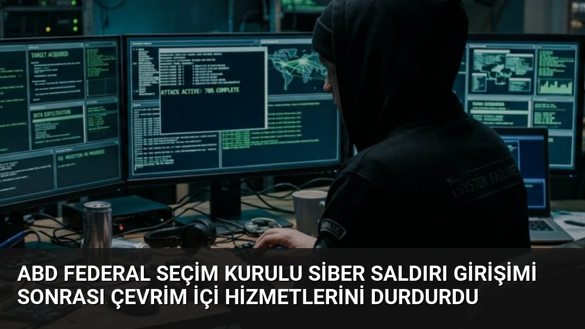 ABD Federal Seçim Kurulu Siber Saldırı Girişimi Sonrası Çevrim İçi Hizmetlerini Durdurdu
