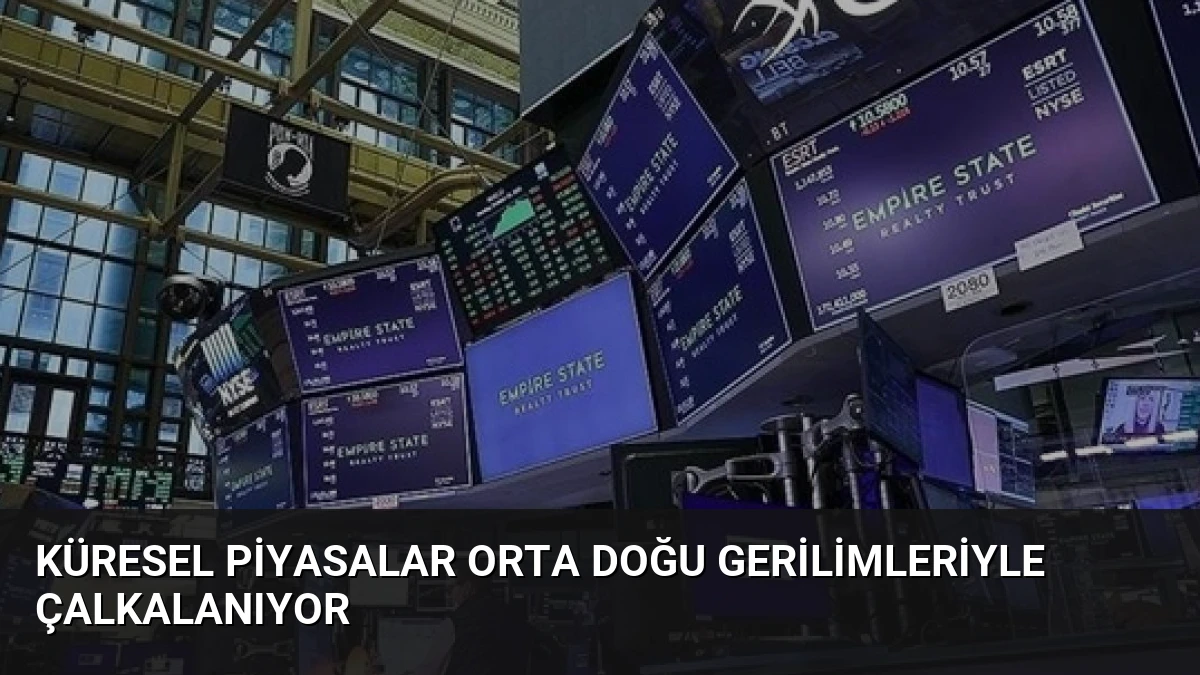 Küresel Piyasalar Orta Doğu Gerilimleriyle Çalkalanıyor