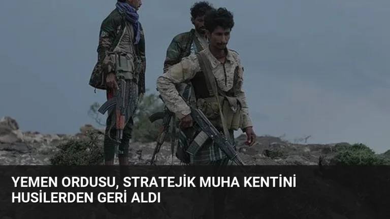 Yemen Ordusu, Stratejik Muha Kentini Husilerden Geri Aldı